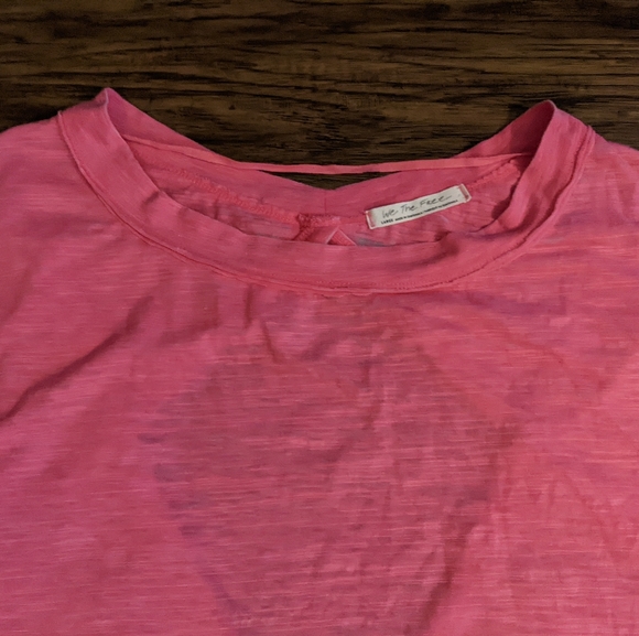 We the Free by Free People Pink Open back top - Picture 3 of 10